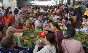 330 tấn thực phẩm miễn phí đãi khách dự lễ giỗ Nguyễn Trung Trực