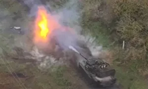 Xe tăng Abrams Ukraine lần đầu tham chiến ở Kursk